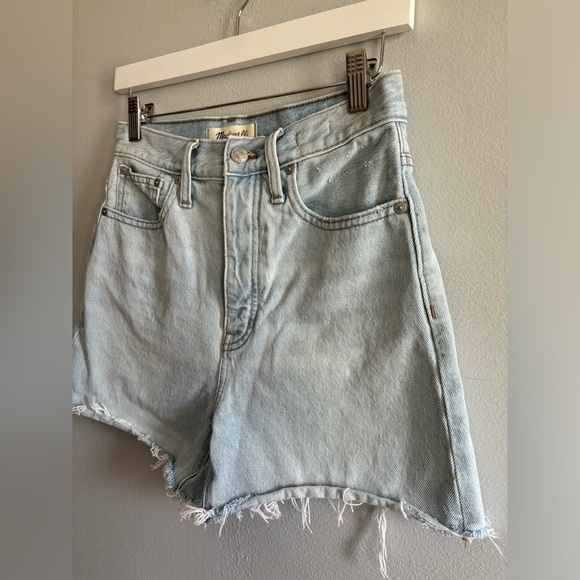 Madewell button fly The Mom Jean Short size 24 - Picture 2 of 8